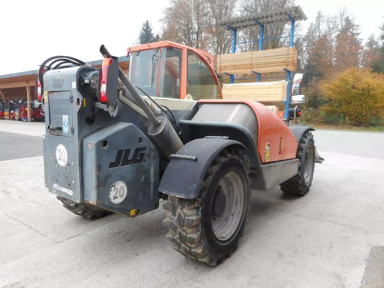 Teleskoplader del tipo JLG jlg 3512 ( 3,5t - 12m ), Gebrauchtmaschine en ST. NIKOLAI/DR. (Imagen 4)