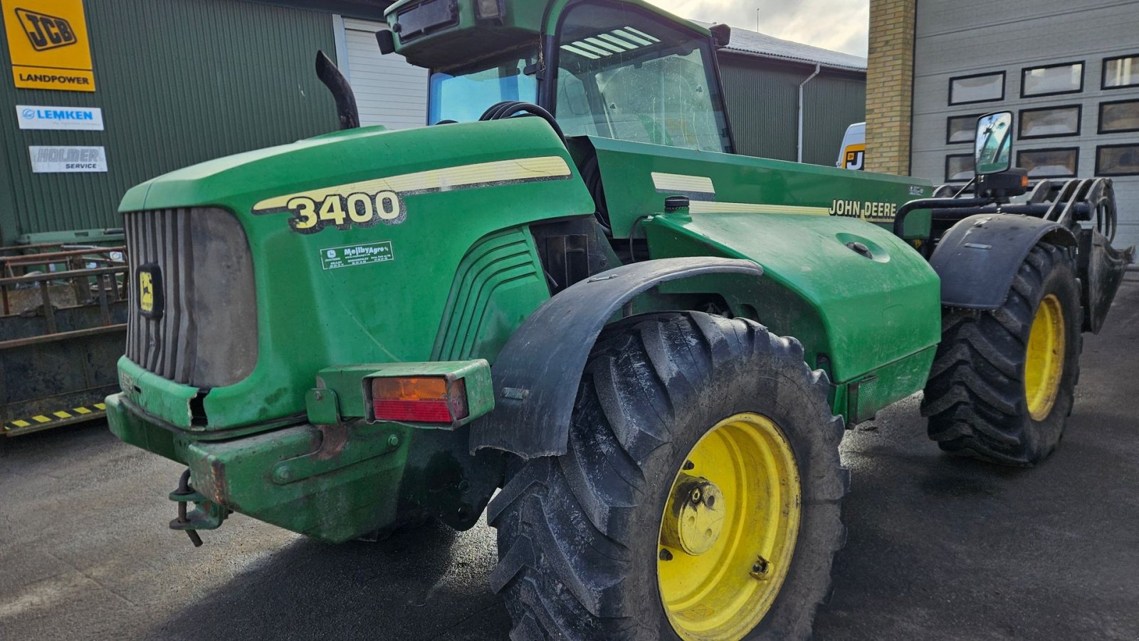 Teleskoplader типа John Deere 3400, Gebrauchtmaschine в Nykøbing Falster (Фотография 4)