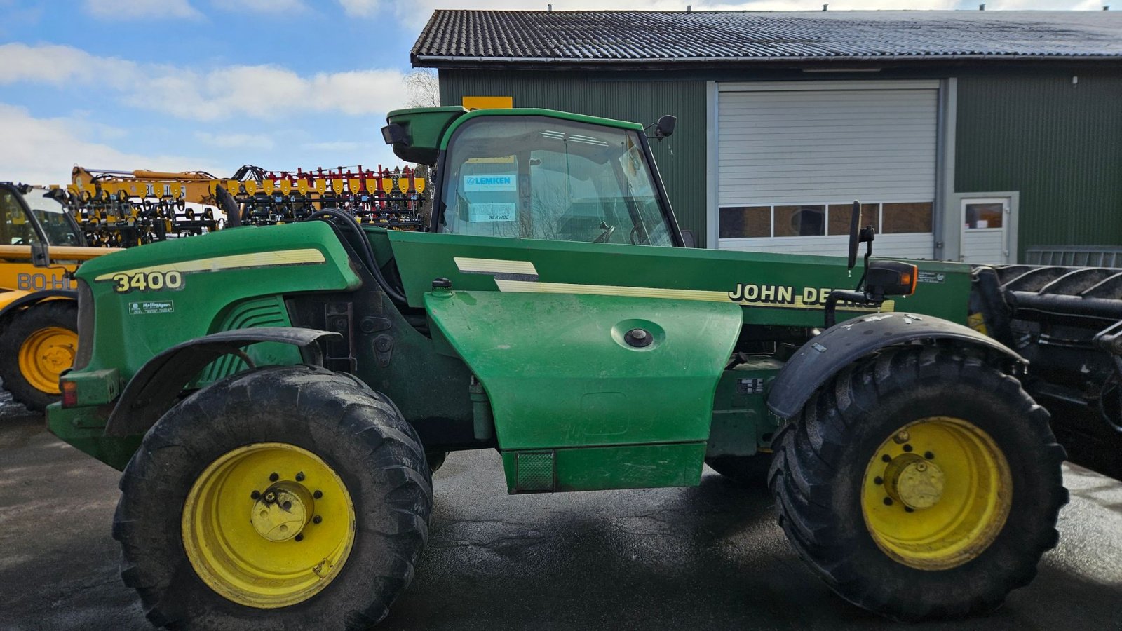 Teleskoplader типа John Deere 3400, Gebrauchtmaschine в Nykøbing Falster (Фотография 5)