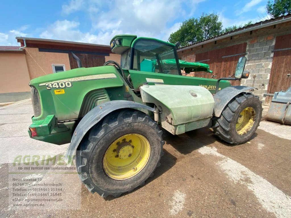 Teleskoplader typu John Deere 3400, Gebrauchtmaschine v Weißenschirmbach (Obrázek 3)