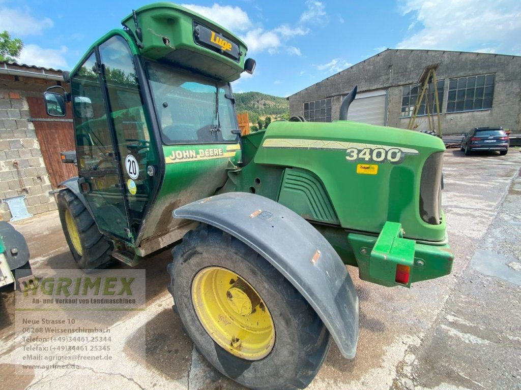Teleskoplader typu John Deere 3400, Gebrauchtmaschine v Weißenschirmbach (Obrázek 4)