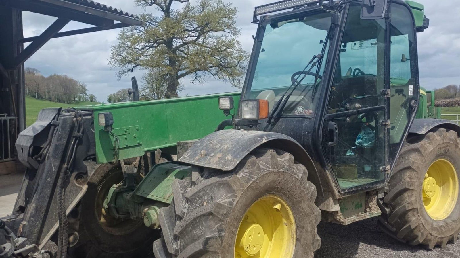 Teleskoplader typu John Deere 3415 . Giv et bud!, Gebrauchtmaschine v Kolding (Obrázek 3)