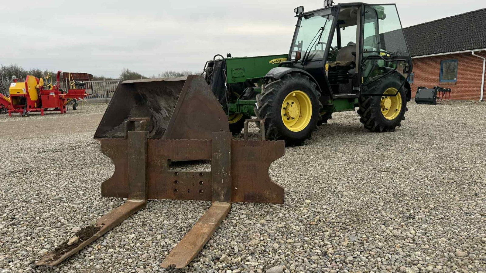 Teleskoplader tip John Deere 3420 Defekt!, Gebrauchtmaschine in Rødekro (Poză 5)