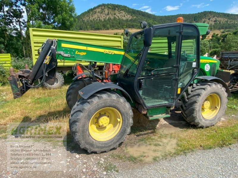Teleskoplader del tipo John Deere 3420, Gebrauchtmaschine en Weißenschirmbach (Imagen 1)