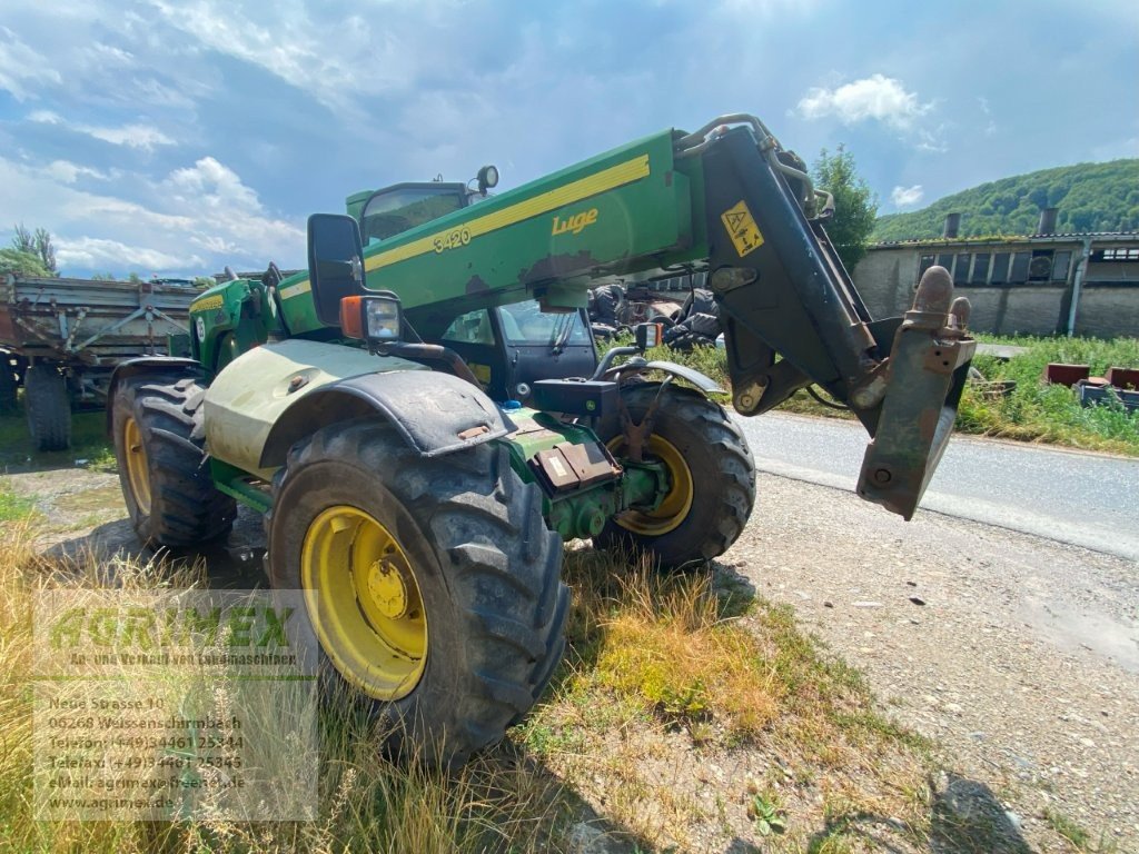 Teleskoplader typu John Deere 3420, Gebrauchtmaschine v Weißenschirmbach (Obrázek 3)