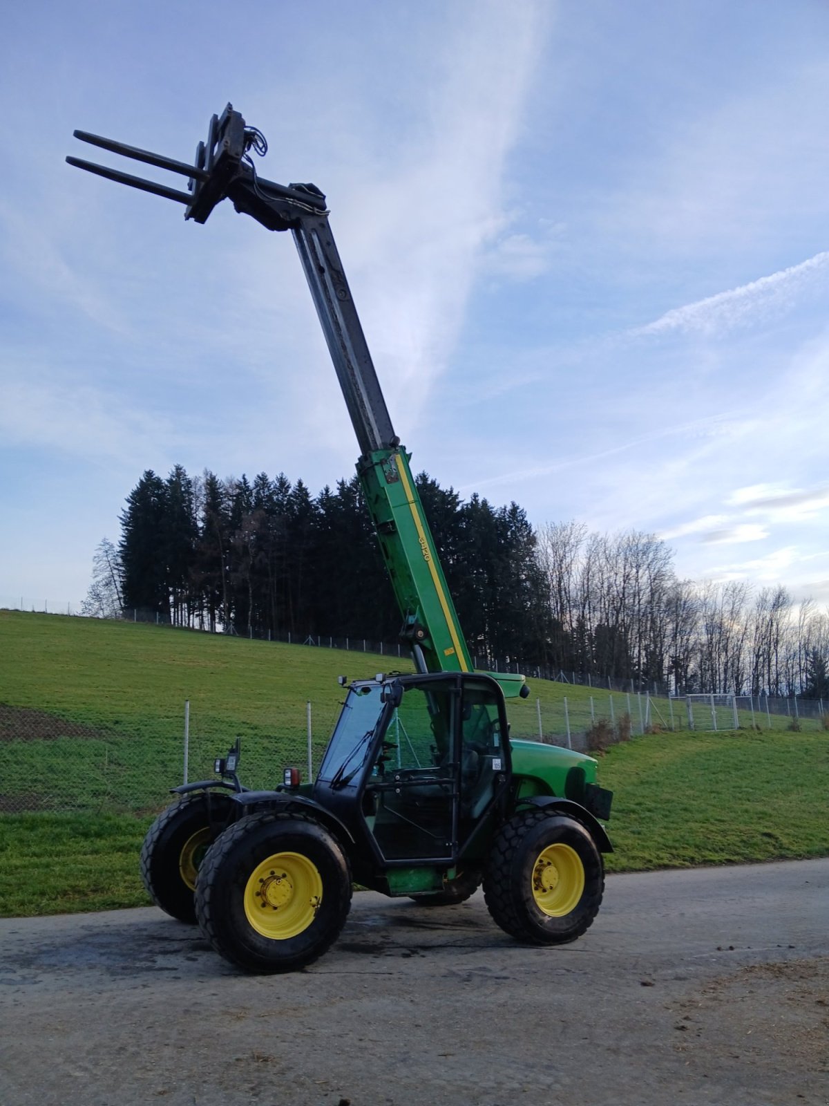 Teleskoplader typu John Deere 3420, Gebrauchtmaschine v Wangen-Haslach (Obrázek 5)