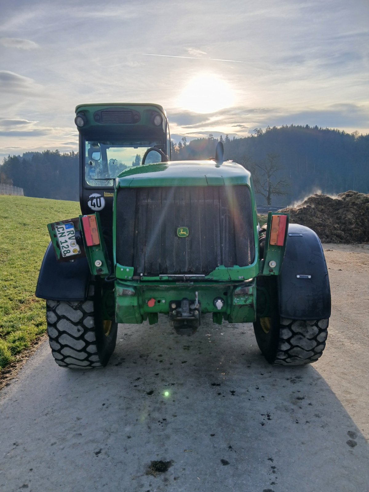 Teleskoplader typu John Deere 3420, Gebrauchtmaschine v Wangen-Haslach (Obrázek 7)