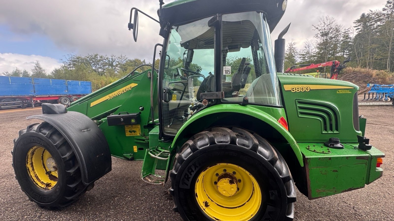 Teleskoplader typu John Deere 3800 Telelæsser, Gebrauchtmaschine v Haderup (Obrázek 9)