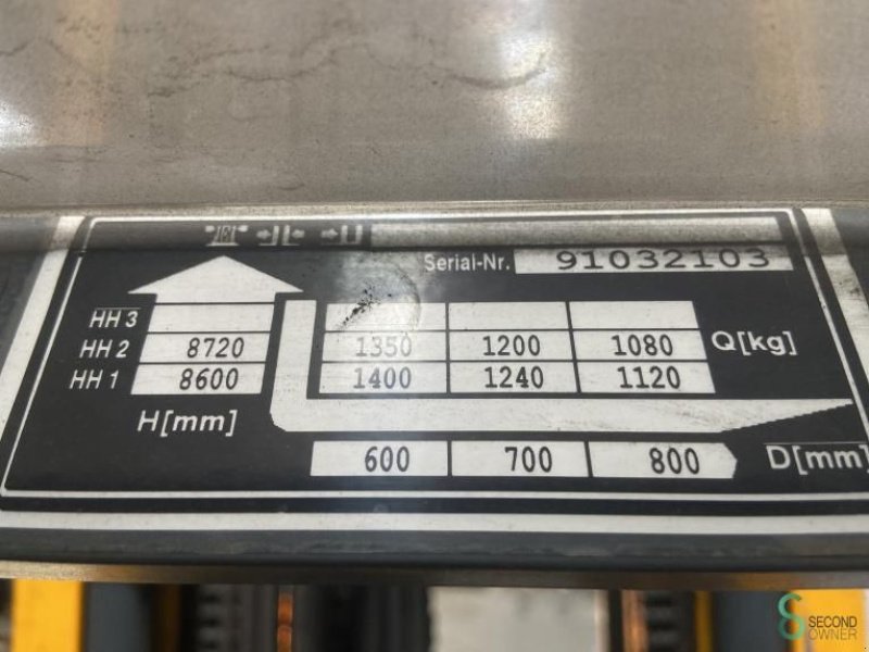 Teleskoplader des Typs Jungheinrich ETV 214, Gebrauchtmaschine in Wijchen (Bild 5)