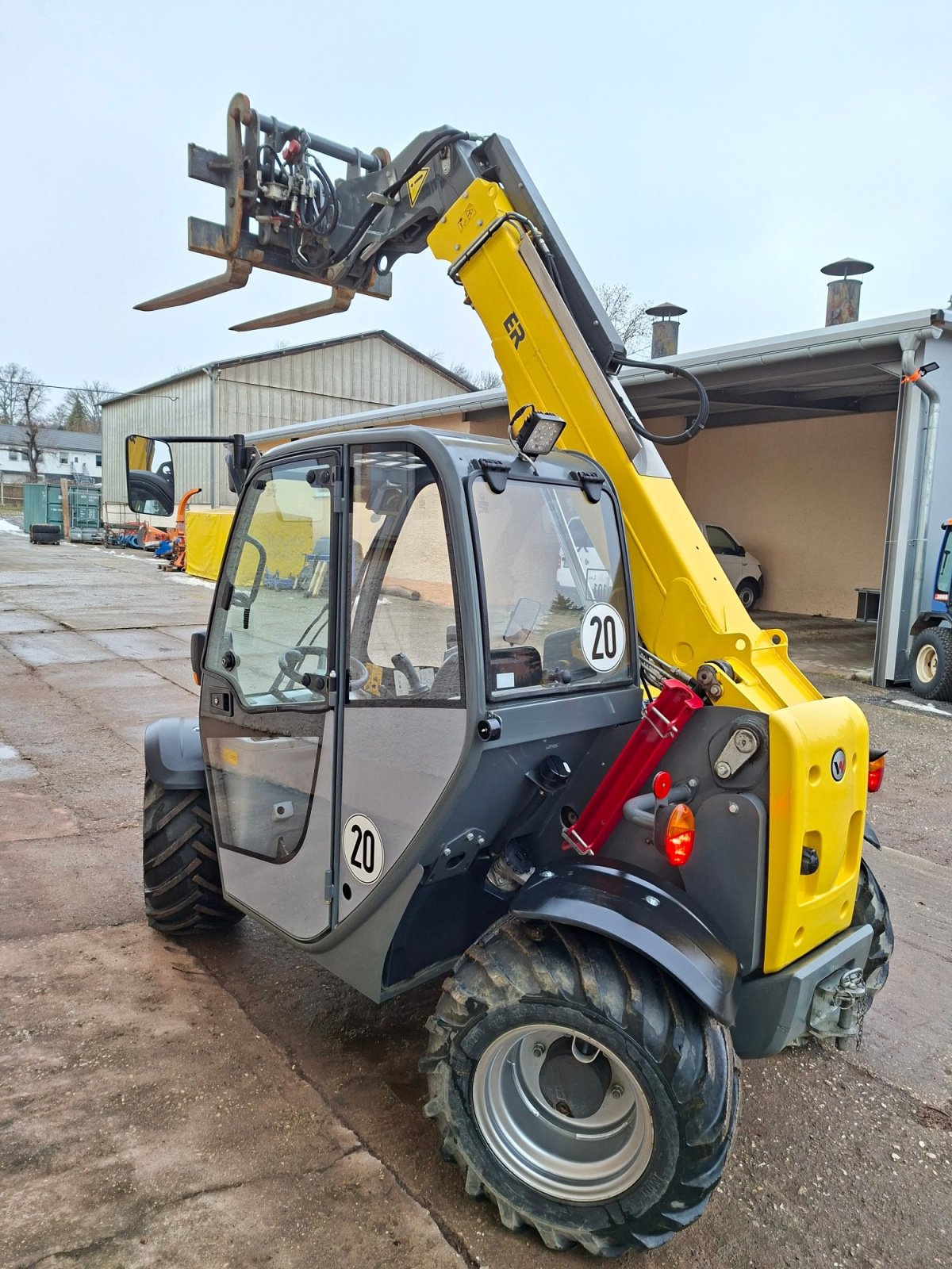 Teleskoplader of the type Kramer 1245, Gebrauchtmaschine in bei Zeitz (Picture 2)