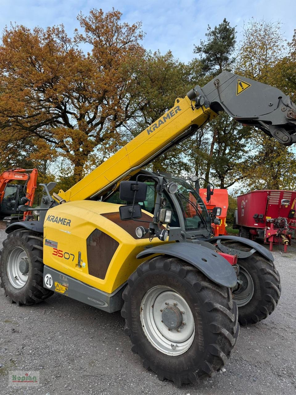 Teleskoplader of the type Kramer 3507, Mietmaschine in Bakum (Picture 4)