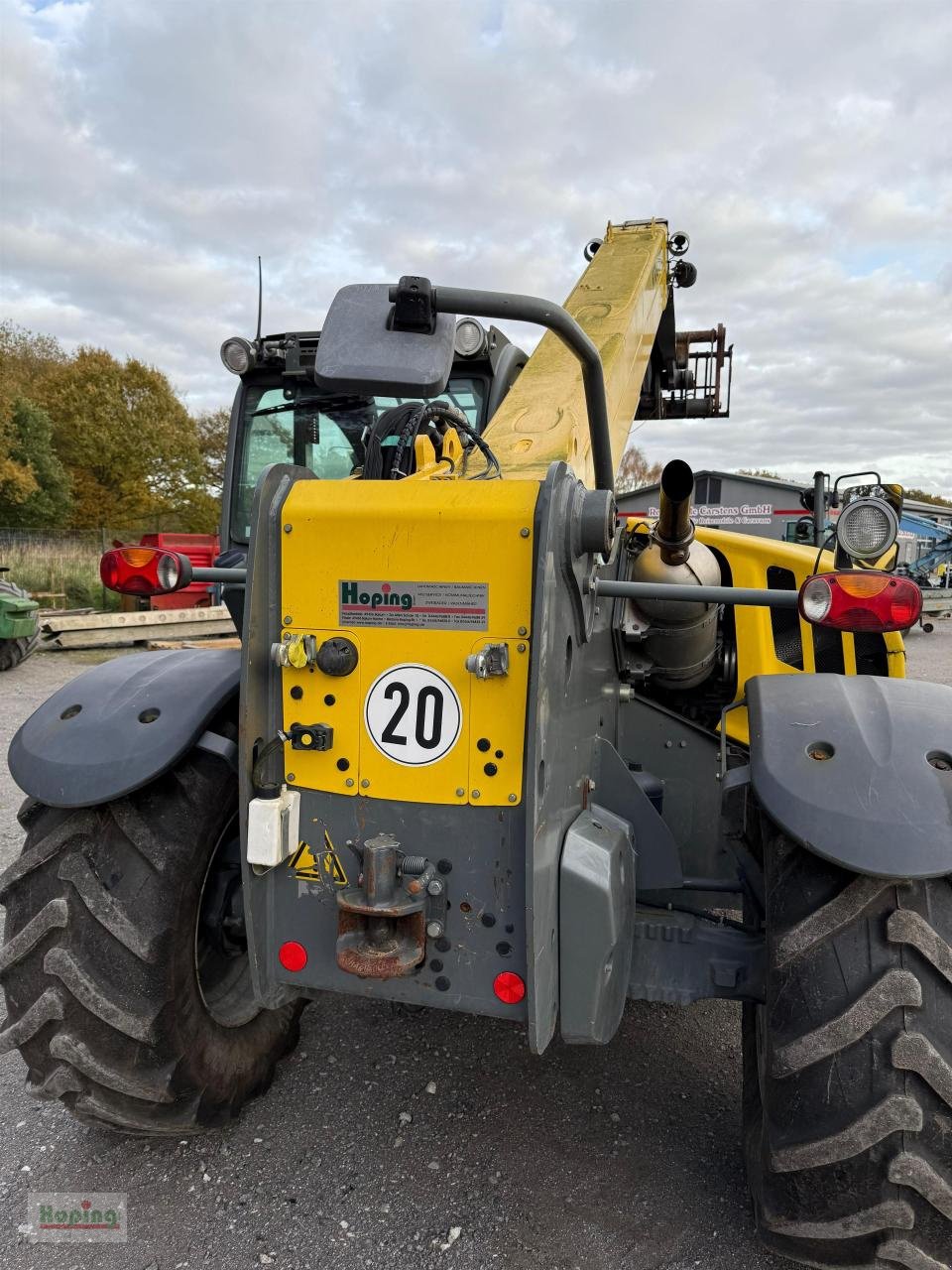 Teleskoplader of the type Kramer 3507, Mietmaschine in Bakum (Picture 8)