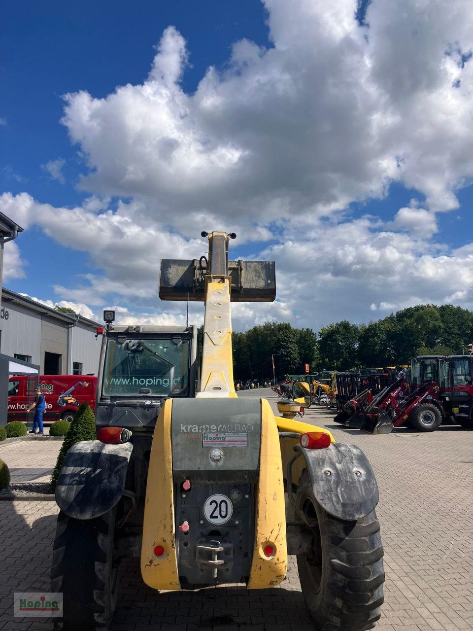 Teleskoplader typu Kramer 4507, Gebrauchtmaschine v Bakum (Obrázek 5)