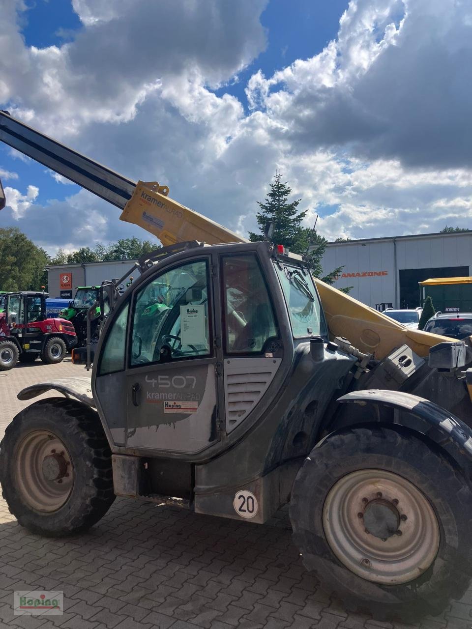 Teleskoplader typu Kramer 4507, Gebrauchtmaschine v Bakum (Obrázek 7)