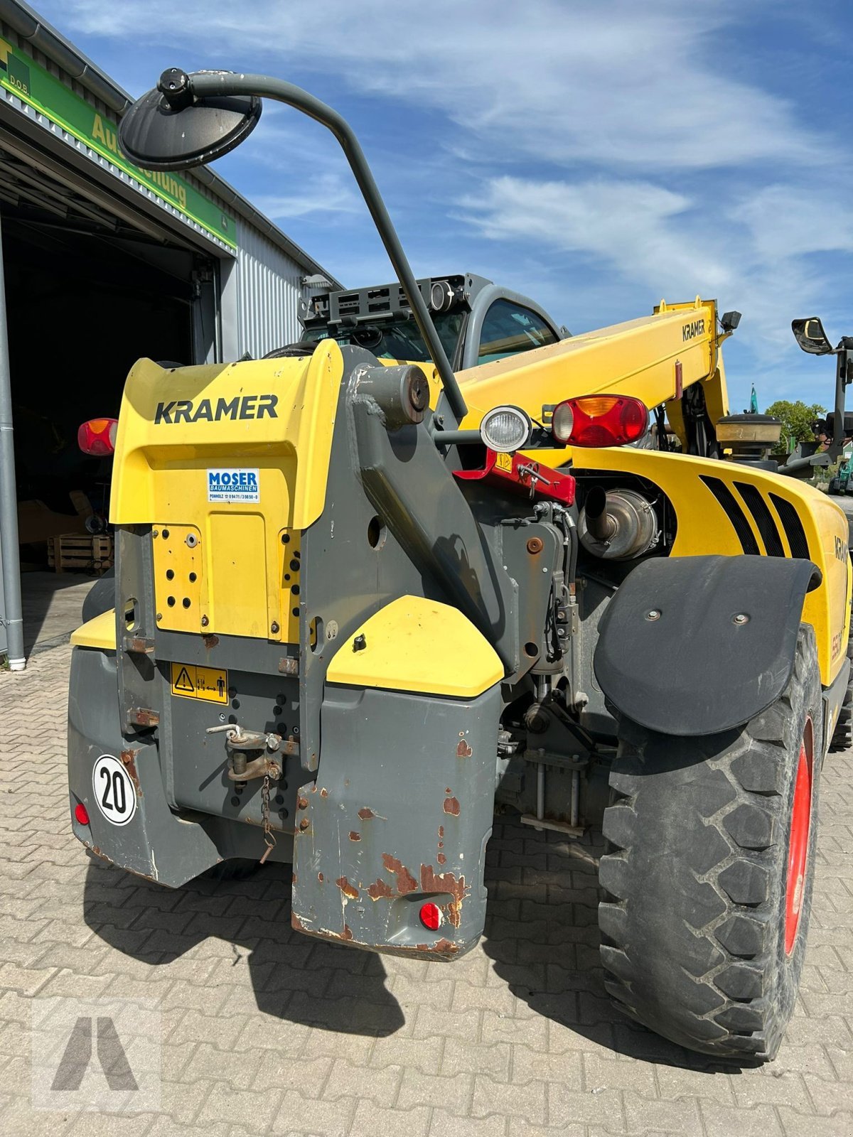 Teleskoplader του τύπου Kramer 5509, Gebrauchtmaschine σε Regensburg (Φωτογραφία 3)