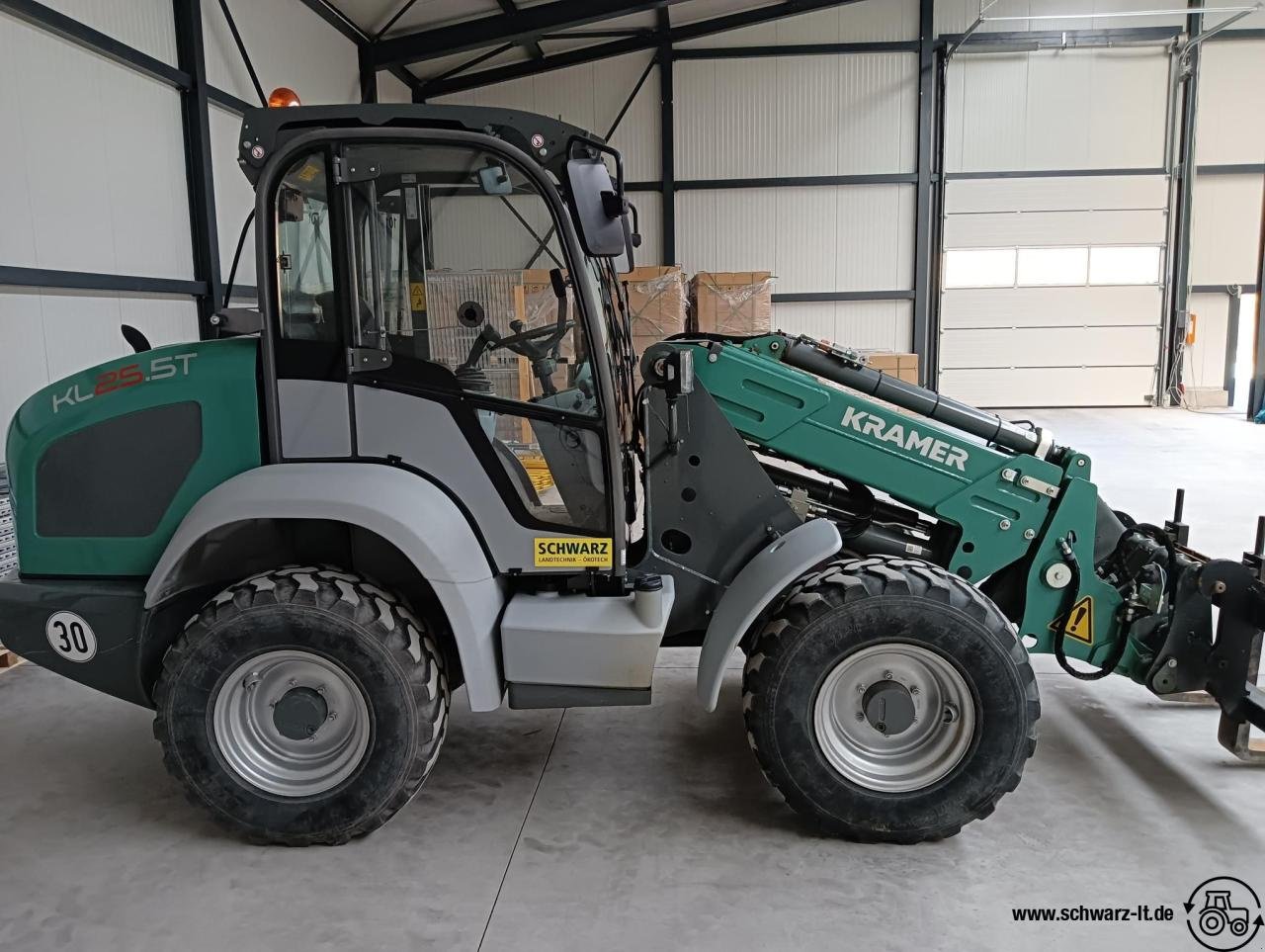 Teleskoplader du type Kramer KL 25.5T, Gebrauchtmaschine en Aspach (Photo 2)