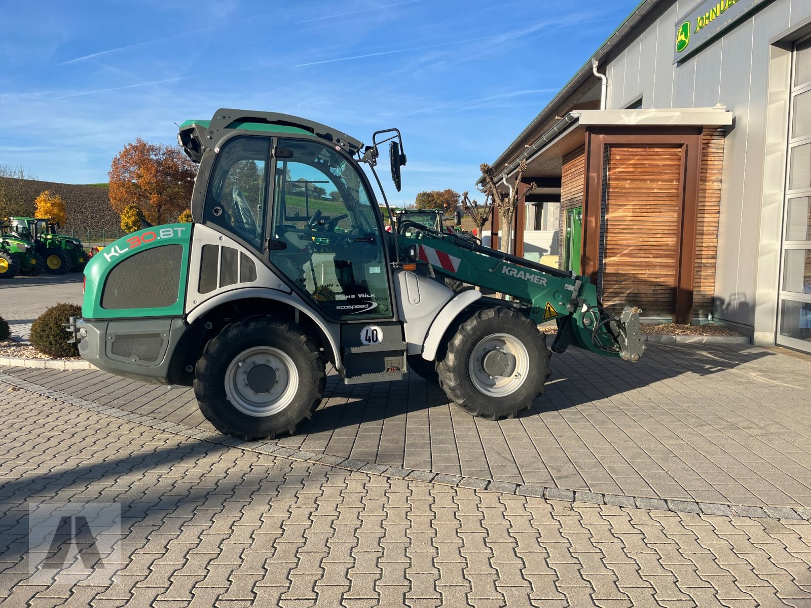 Teleskoplader of the type Kramer KL 30.8T, Gebrauchtmaschine in Eggenfelden (Picture 4)