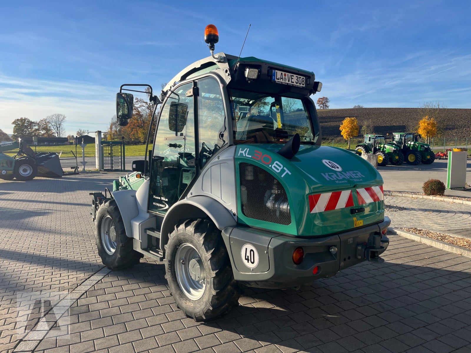 Teleskoplader of the type Kramer KL 30.8T, Gebrauchtmaschine in Eggenfelden (Picture 8)