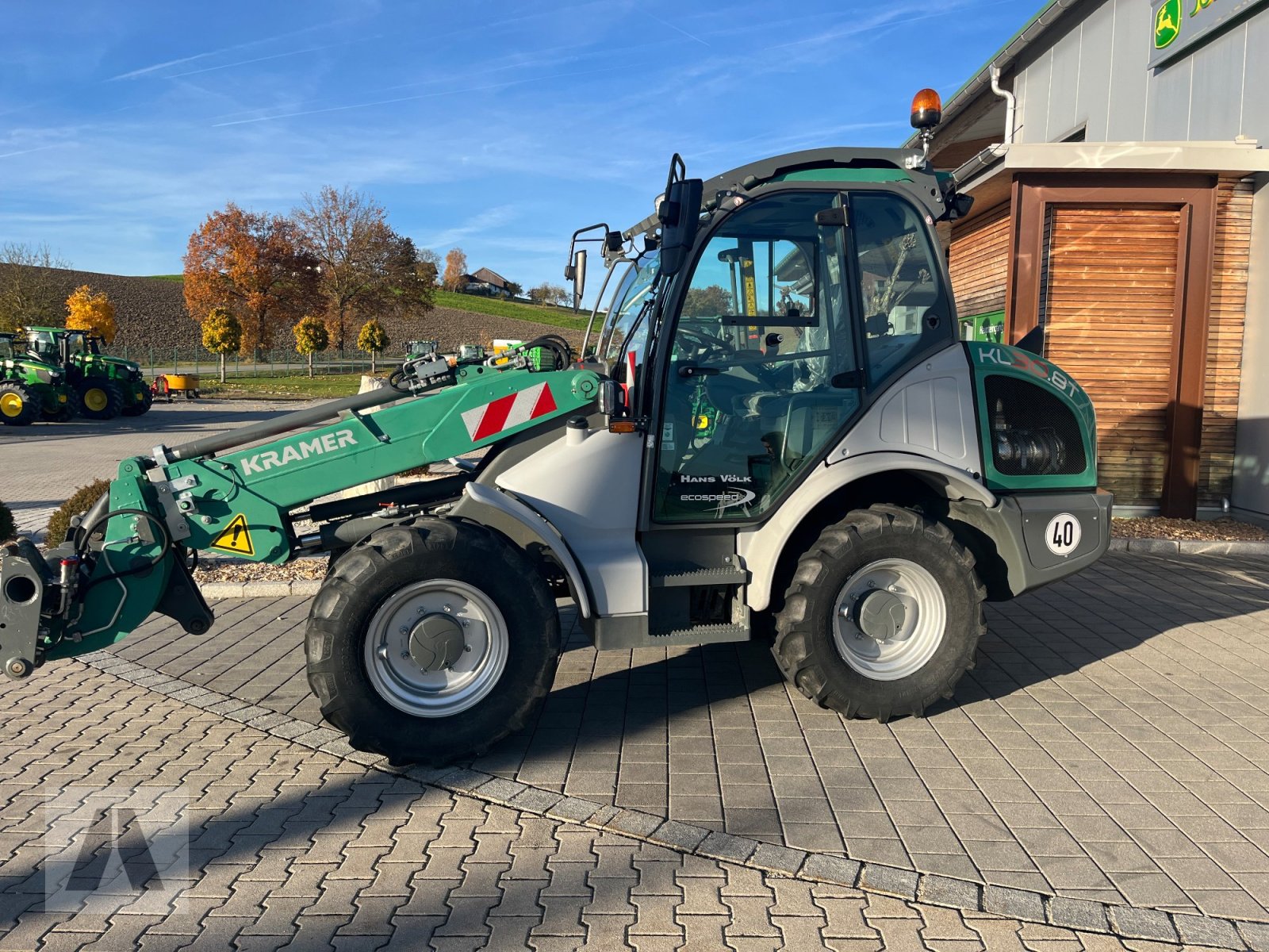 Teleskoplader of the type Kramer KL 30.8T, Gebrauchtmaschine in Eggenfelden (Picture 9)