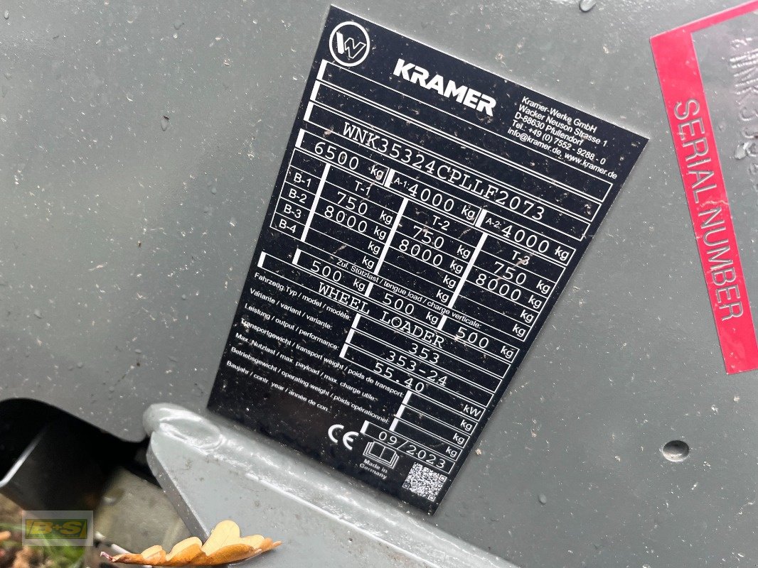 Teleskoplader του τύπου Kramer KL 36.5 STUFE V, Neumaschine σε Neustadt Dosse (Φωτογραφία 7)