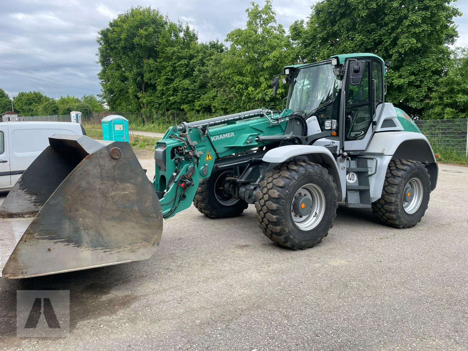 Teleskoplader of the type Kramer KL 55.8 T, Gebrauchtmaschine in Leiblfing (Picture 1)