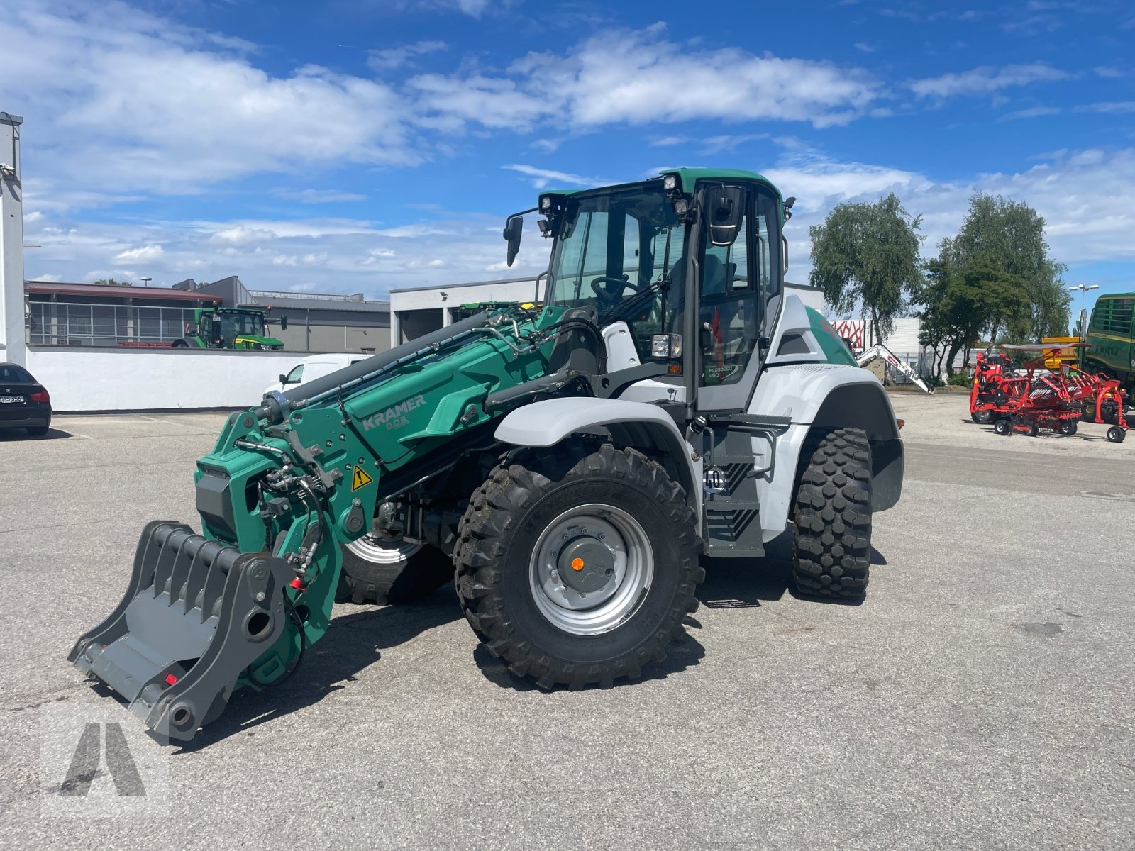 Teleskoplader типа Kramer KL 55.8 T, Gebrauchtmaschine в Eggenfelden (Фотография 3)