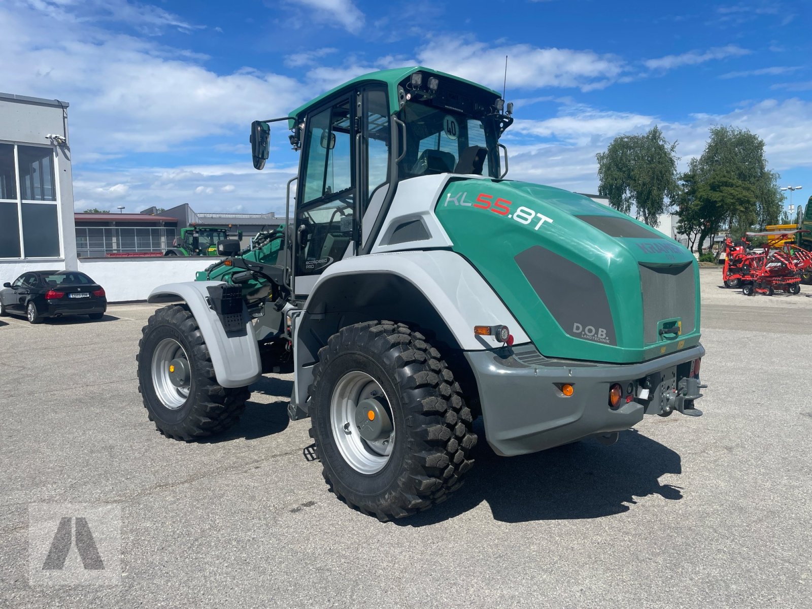 Teleskoplader типа Kramer KL 55.8 T, Gebrauchtmaschine в Eggenfelden (Фотография 8)