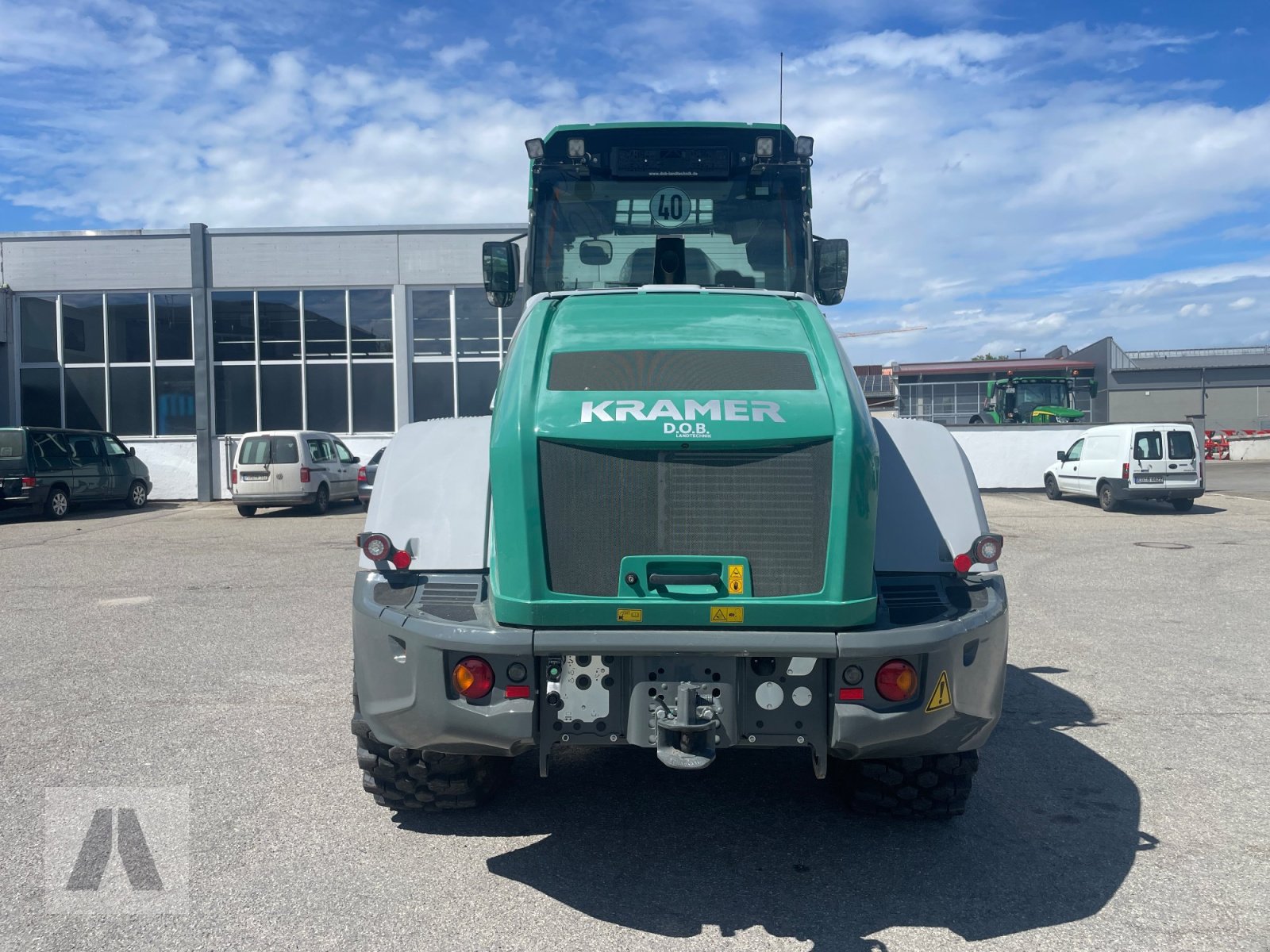 Teleskoplader типа Kramer KL 55.8 T, Gebrauchtmaschine в Eggenfelden (Фотография 9)