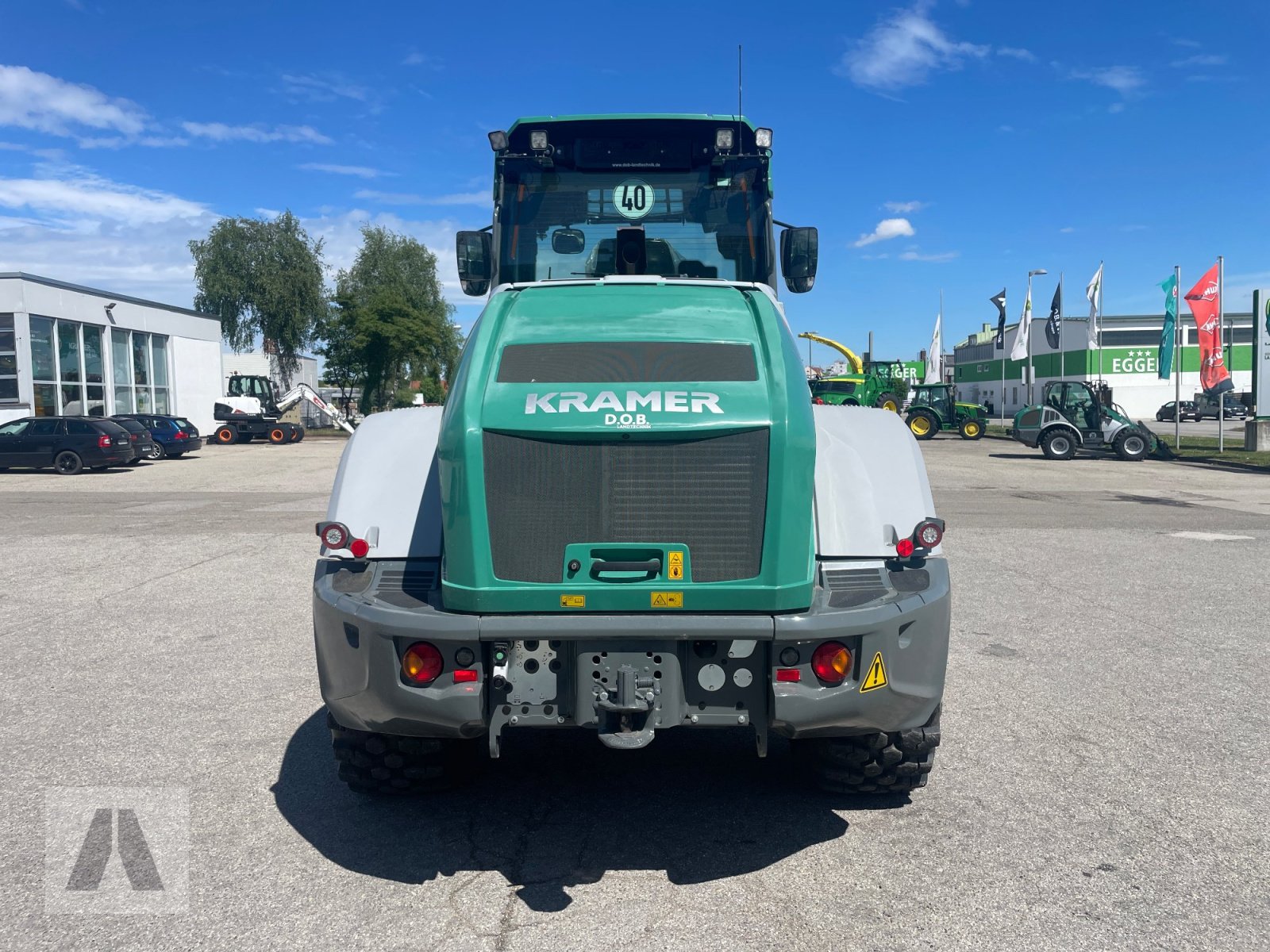 Teleskoplader типа Kramer KL 55.8 T, Gebrauchtmaschine в Eggenfelden (Фотография 10)