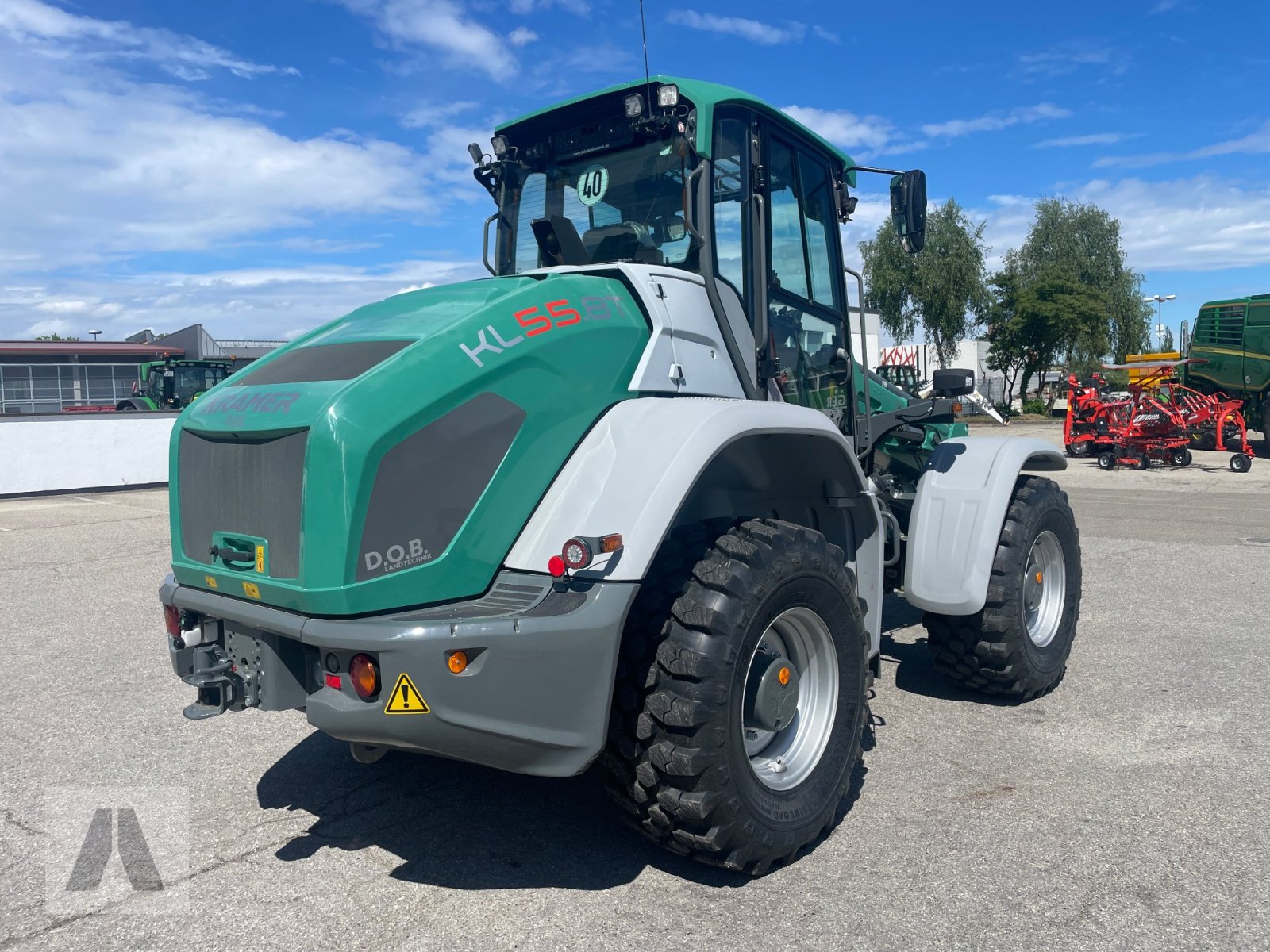 Teleskoplader типа Kramer KL 55.8 T, Gebrauchtmaschine в Eggenfelden (Фотография 11)