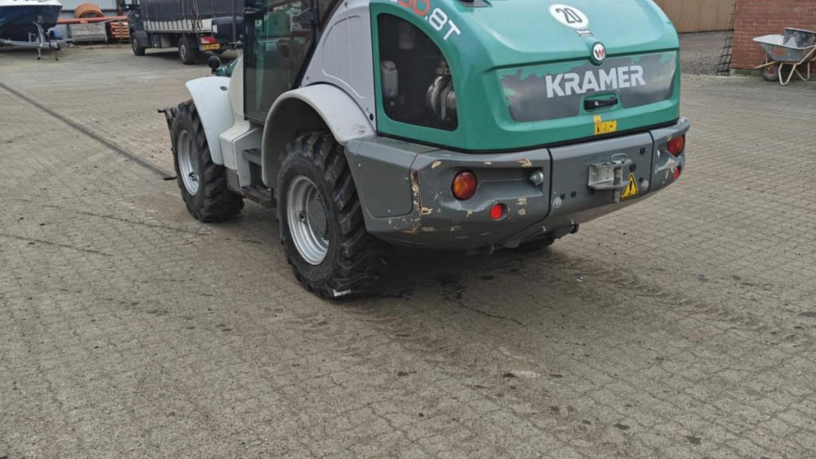 Teleskoplader za tip Kramer KL30.8T, Gebrauchtmaschine u Bredebro (Slika 2)