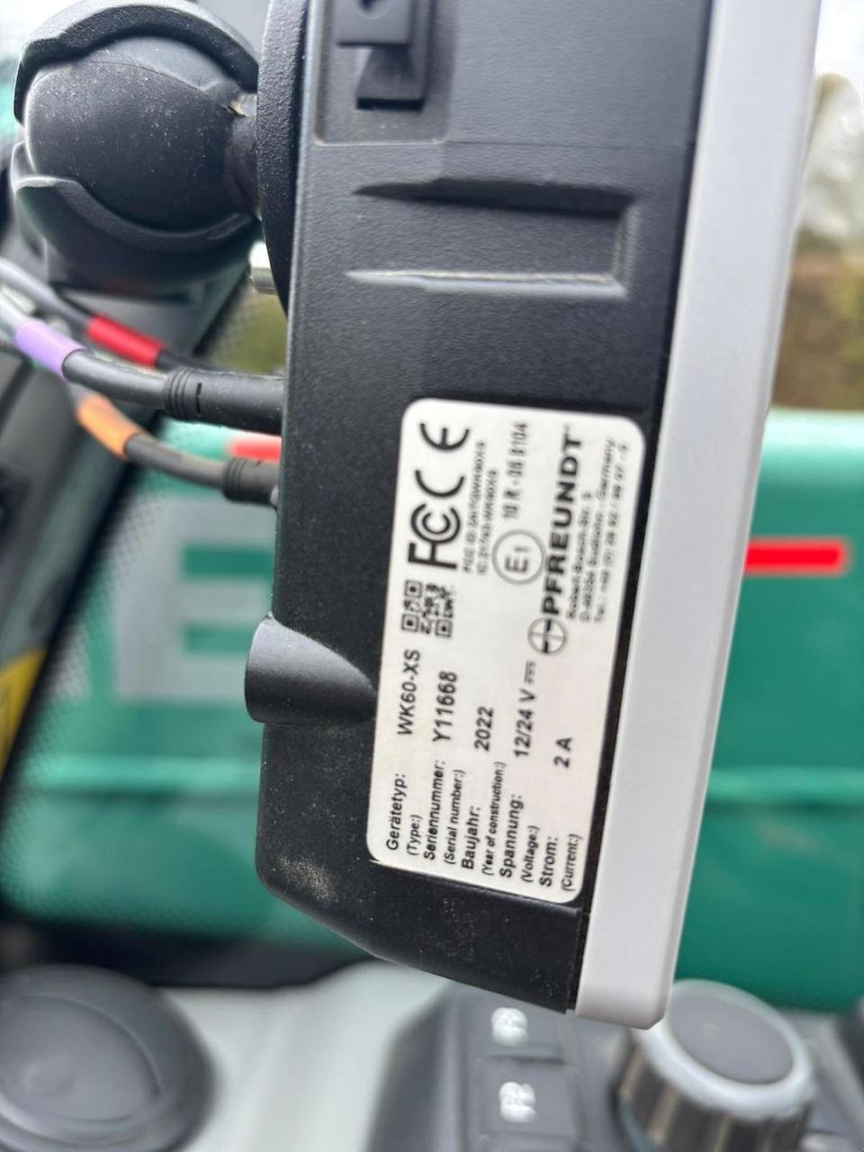 Teleskoplader del tipo Kramer KT 276 - Pfreundt Waage WK 60 xs, Gebrauchtmaschine en Könnern (Imagen 14)