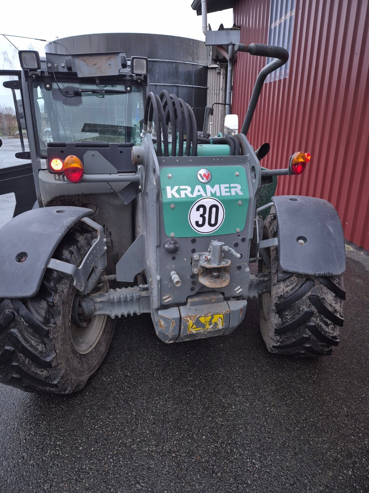 Teleskoplader du type Kramer KT 276, Gebrauchtmaschine en Oelde (Photo 17)