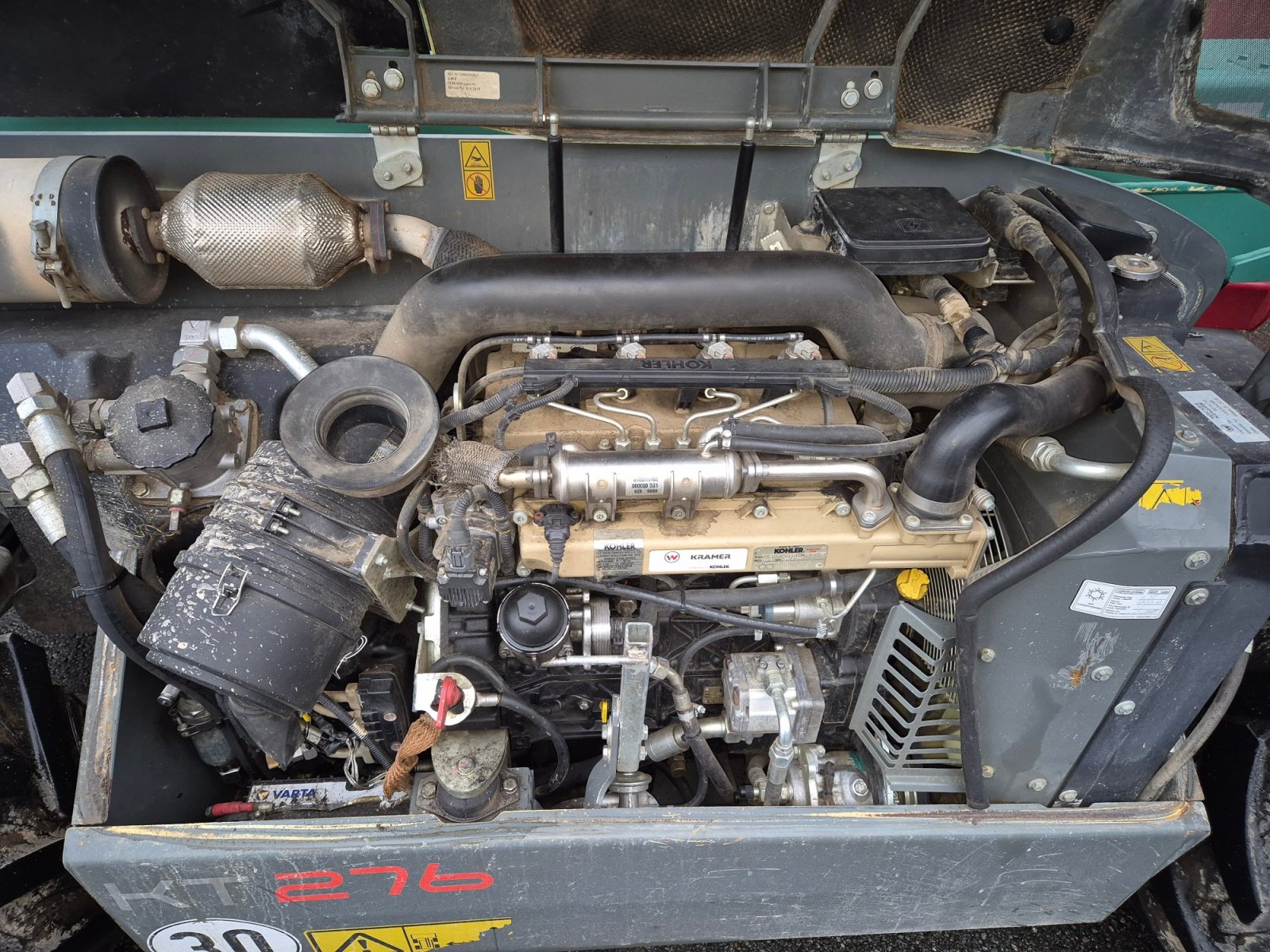 Teleskoplader du type Kramer KT 276, Gebrauchtmaschine en Oelde (Photo 23)