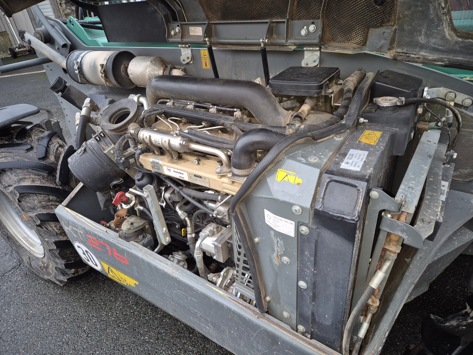 Teleskoplader du type Kramer KT 276, Gebrauchtmaschine en Oelde (Photo 25)