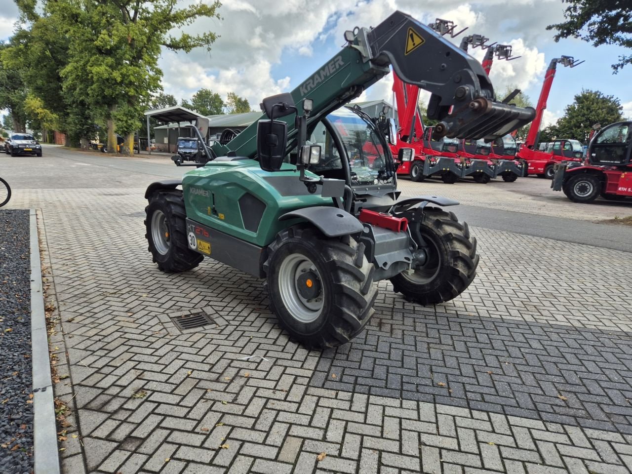 Teleskoplader tip Kramer KT 276, Gebrauchtmaschine in Lunteren (Poză 7)