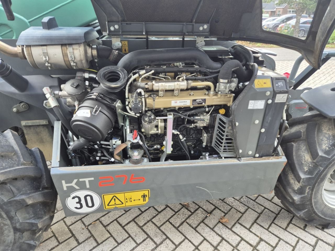 Teleskoplader tip Kramer KT 276, Gebrauchtmaschine in Lunteren (Poză 10)