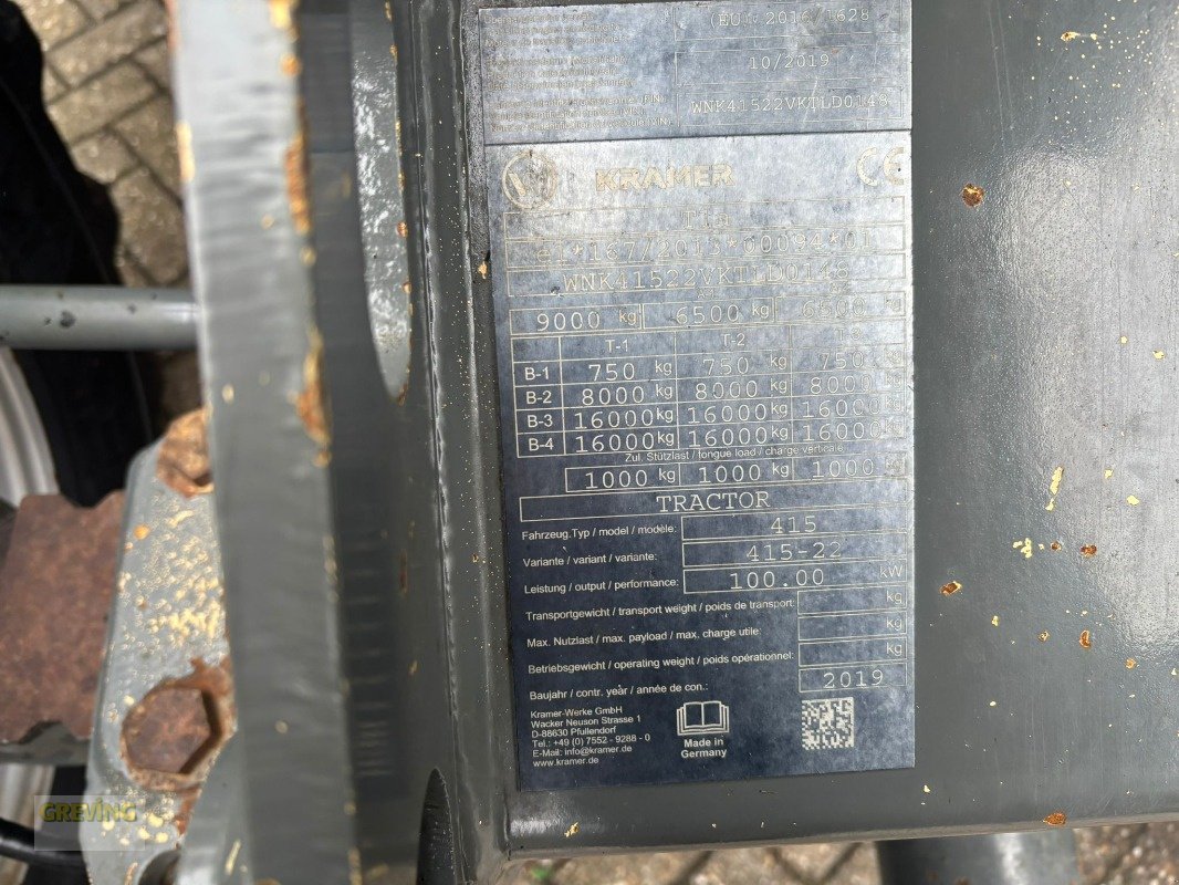 Teleskoplader tipa Kramer KT 356, Gebrauchtmaschine u Ahaus (Slika 20)