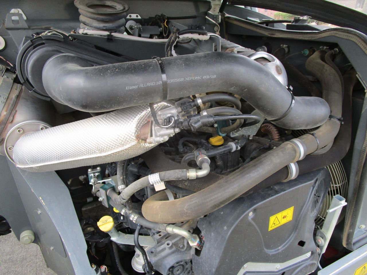 Teleskoplader za tip Kramer kt 357, Gebrauchtmaschine u Nieuw-Weerdinge (Slika 10)