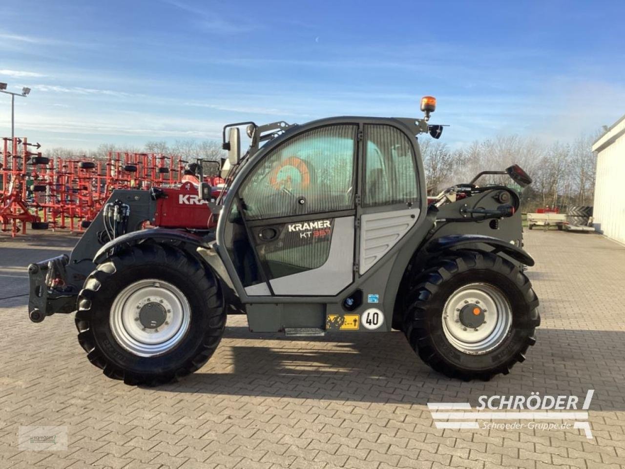 Teleskoplader du type Kramer KT 357, Gebrauchtmaschine en Schwarmstedt (Photo 4)