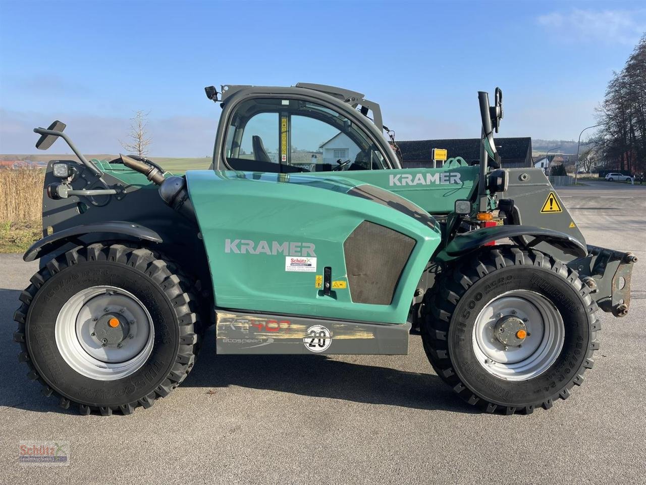 Teleskoplader des Typs Kramer KT 407, 40km/h, Bj.2020, 4to. 7m Teleskoplader Top, Gebrauchtmaschine in Schierling (Bild 7)