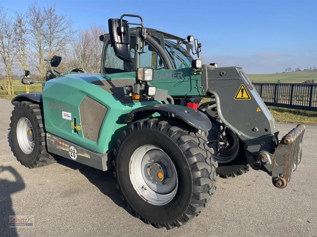 Teleskoplader des Typs Kramer KT 407, 40km/h, Bj.2020, 4to. 7m Teleskoplader Top, Gebrauchtmaschine in Schierling (Bild 8)