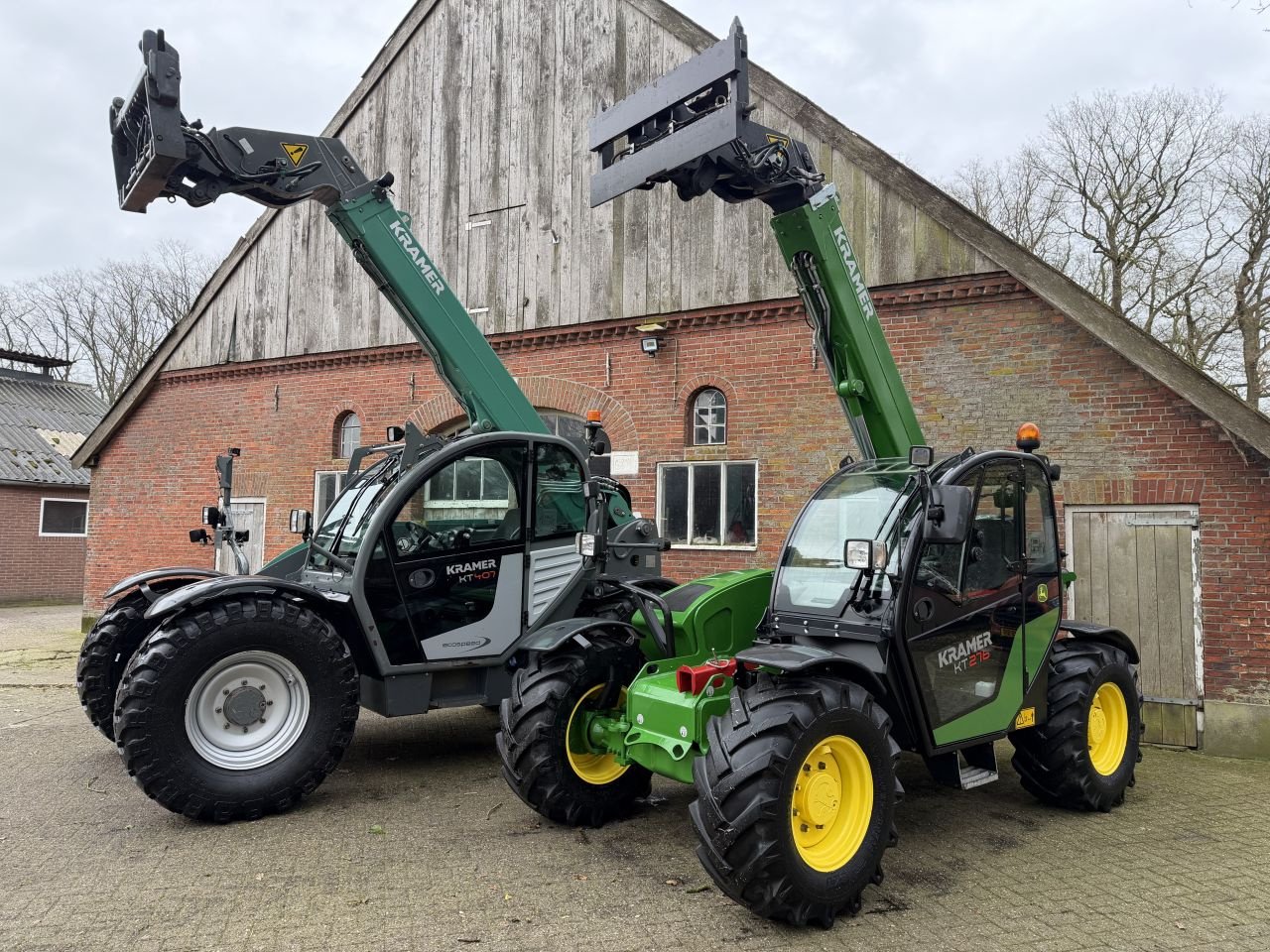 Teleskoplader za tip Kramer KT 407 Ecospeed, Gebrauchtmaschine u Rossum (Slika 11)