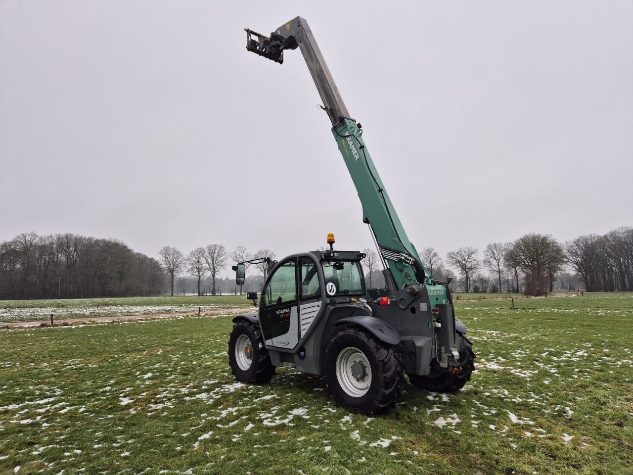 Teleskoplader a típus Kramer KT 407 Vario, Gebrauchtmaschine ekkor: Fleringen (Kép 8)