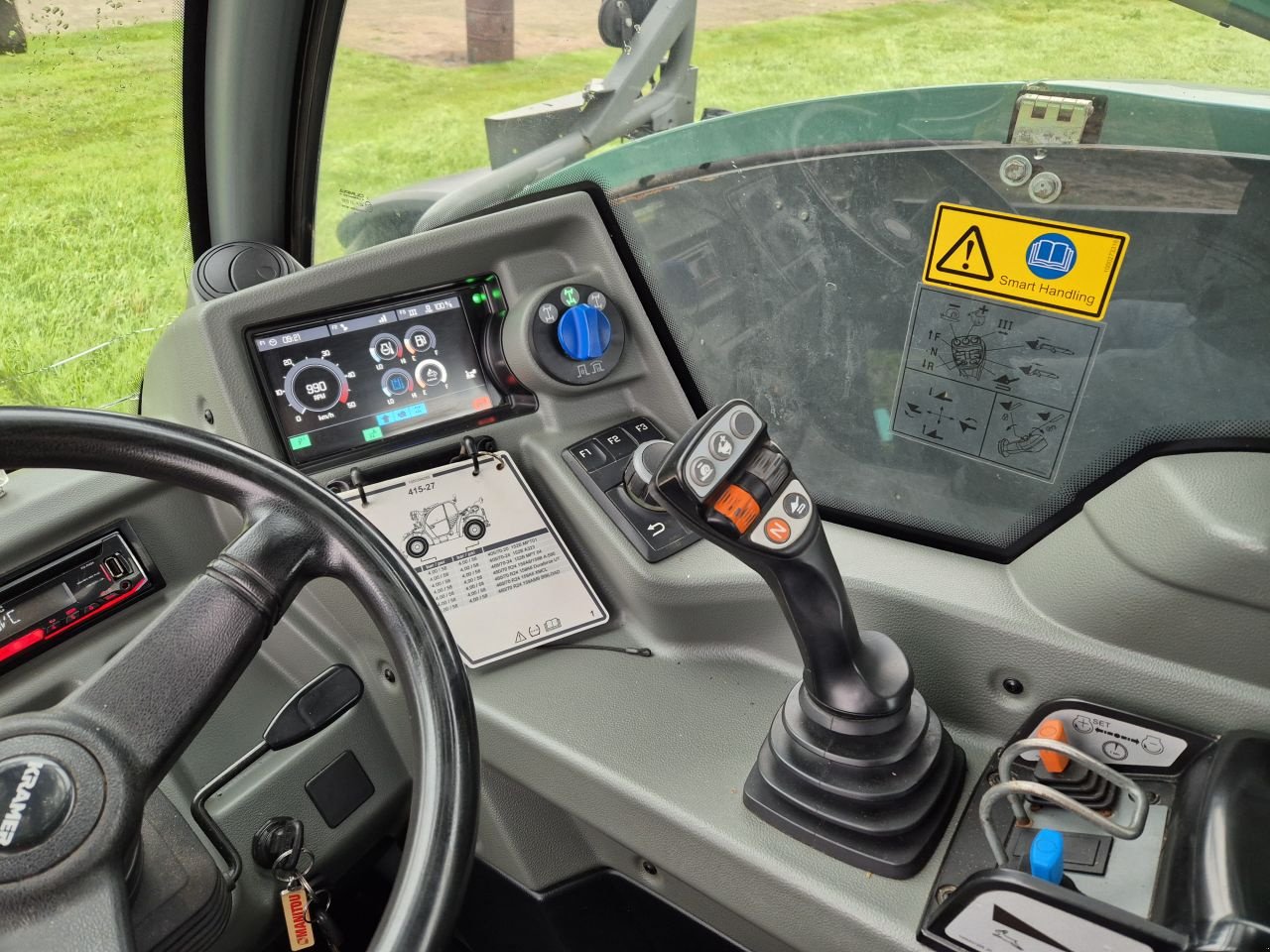 Teleskoplader tipa Kramer KT 407 Vario, Gebrauchtmaschine u Fleringen (Slika 5)