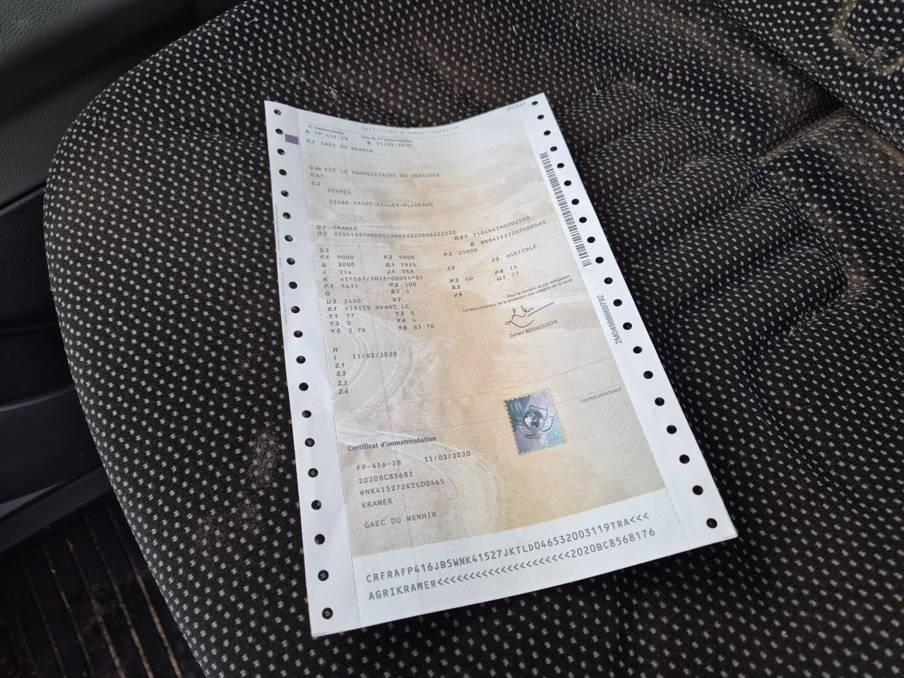 Teleskoplader tipa Kramer KT 407 Vario, Gebrauchtmaschine u Fleringen (Slika 9)