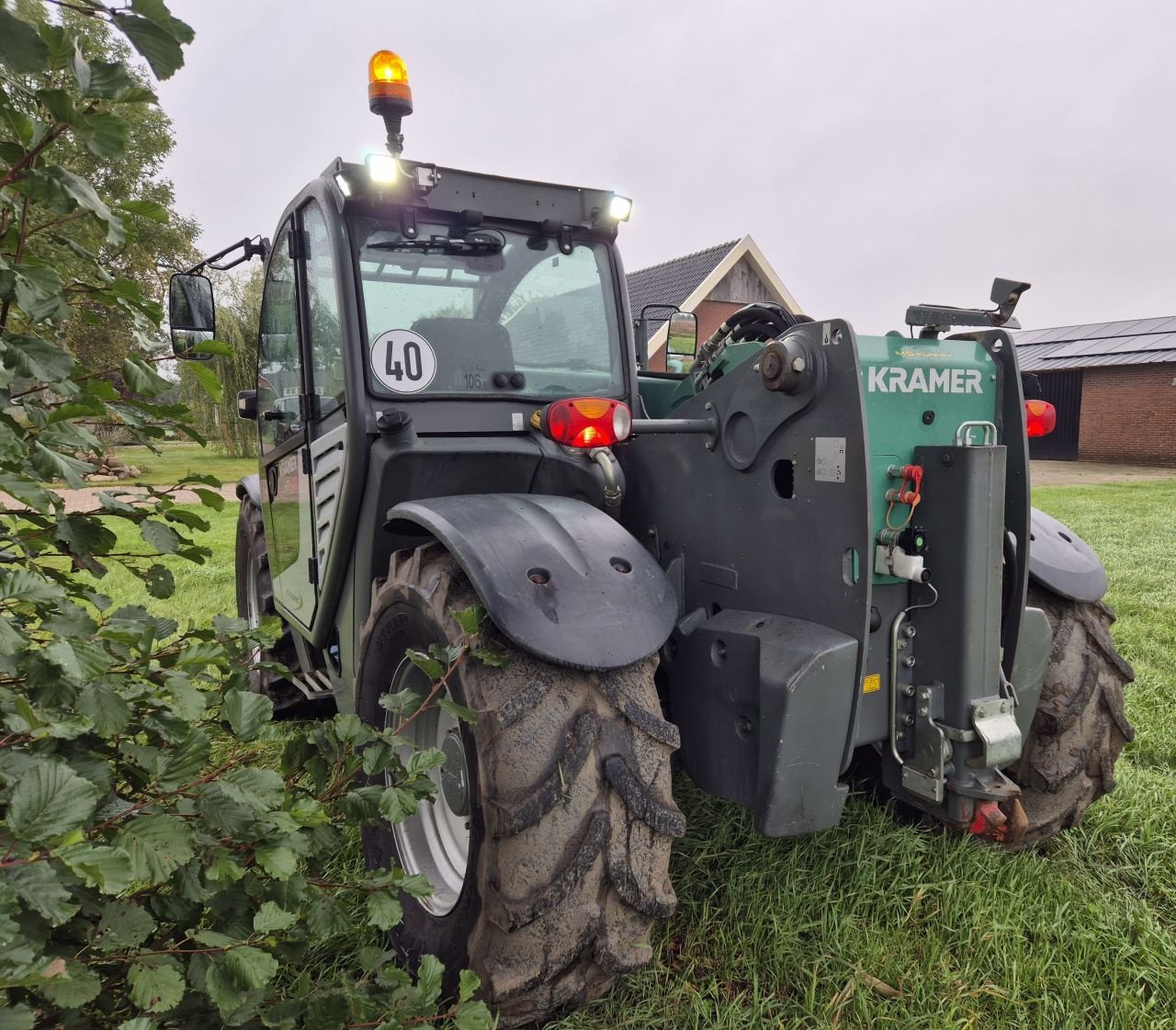Teleskoplader tipa Kramer KT 407 Vario, Gebrauchtmaschine u Fleringen (Slika 4)