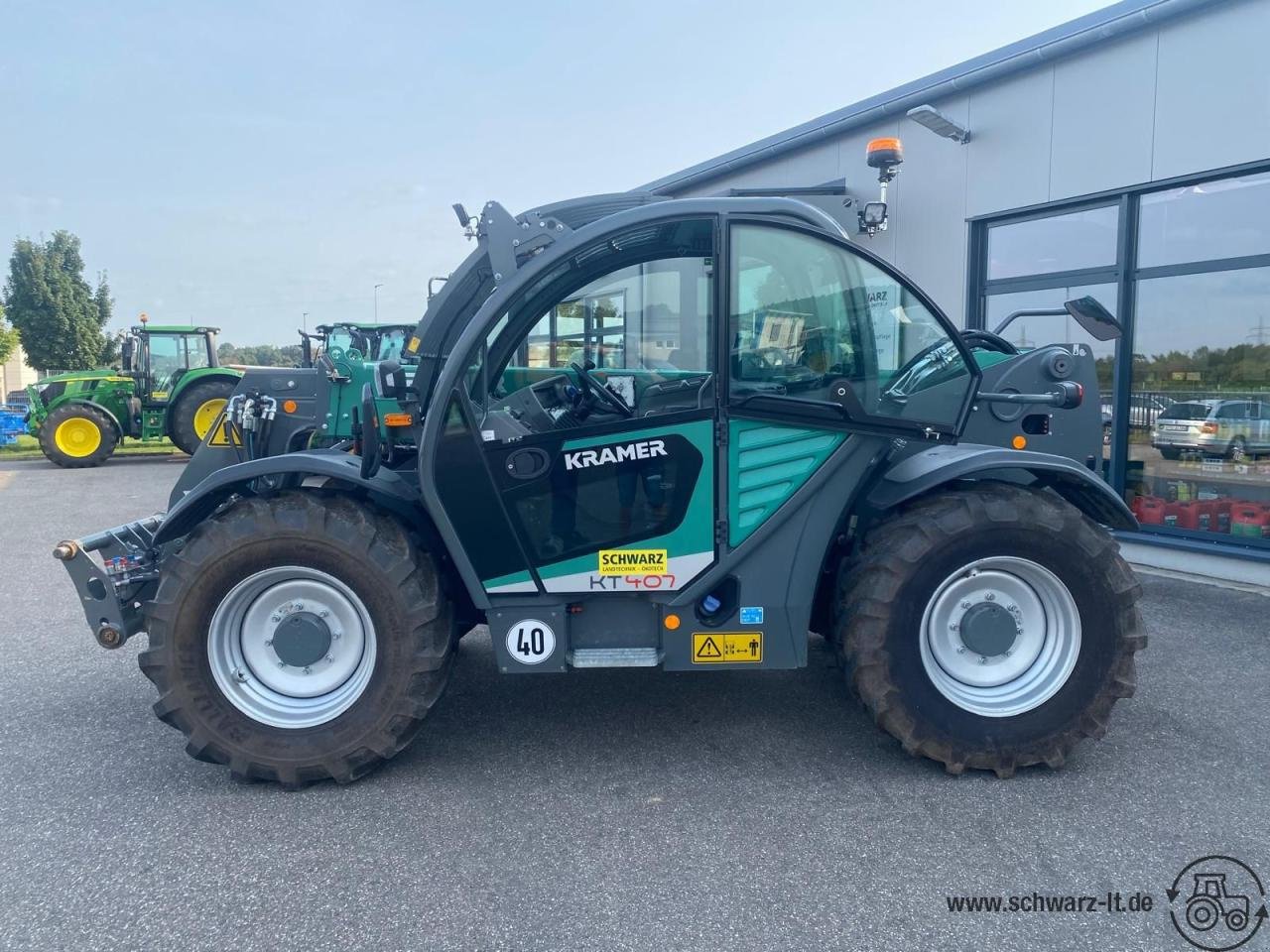 Teleskoplader del tipo Kramer KT 407, Neumaschine en Aspach (Imagen 1)