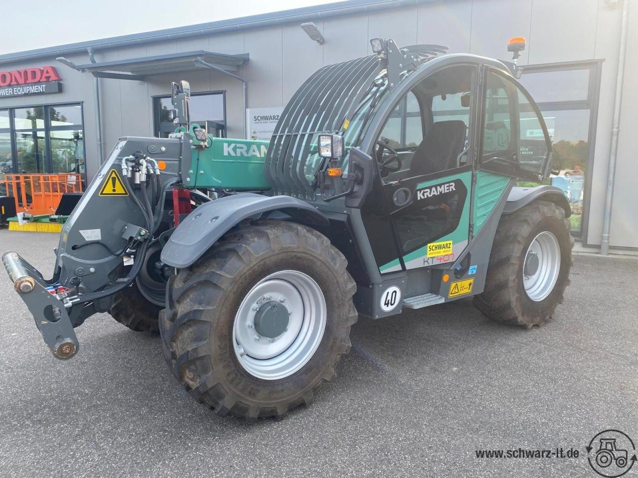 Teleskoplader del tipo Kramer KT 407, Neumaschine en Aspach (Imagen 2)