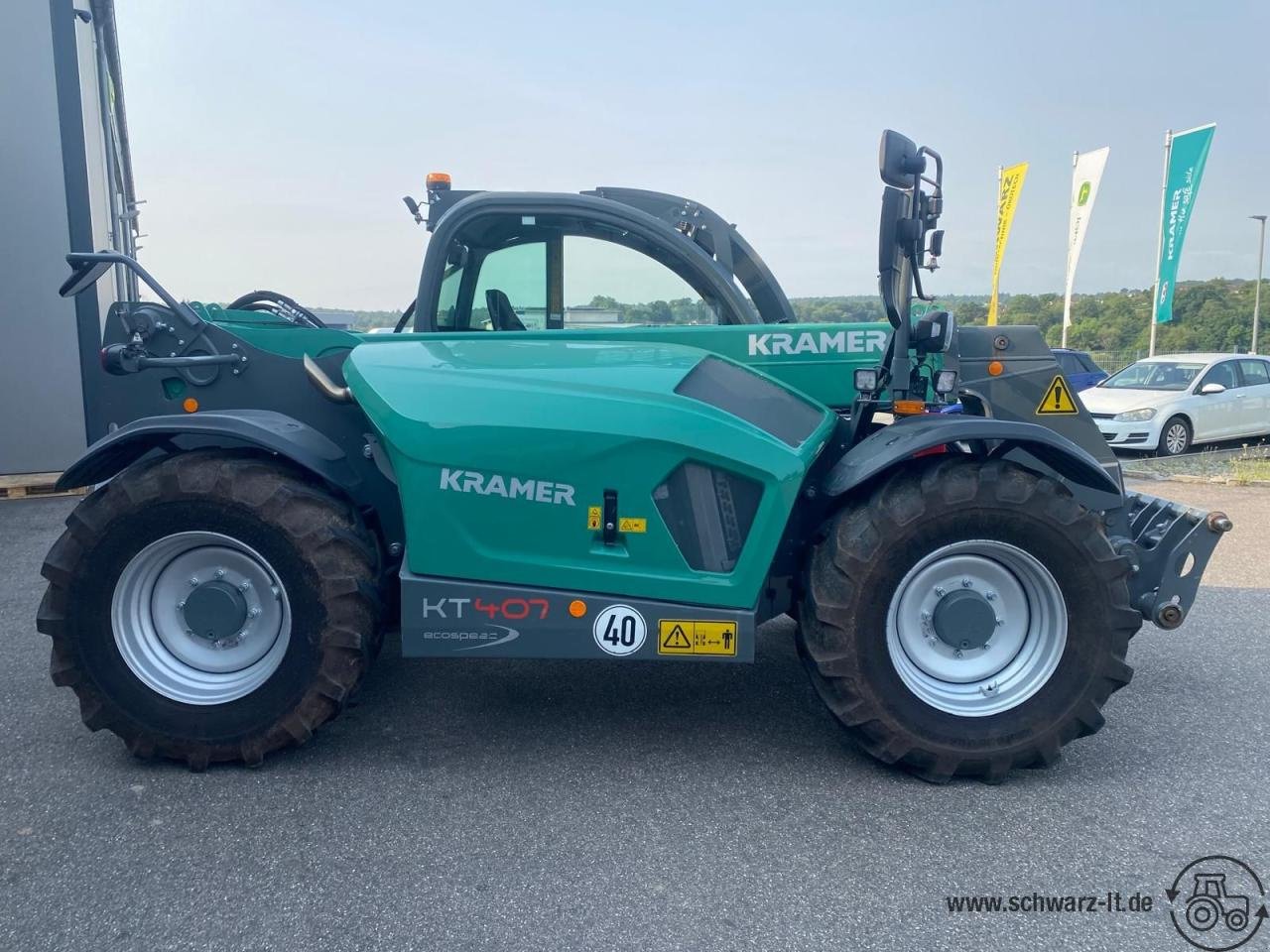 Teleskoplader del tipo Kramer KT 407, Neumaschine en Aspach (Imagen 4)